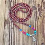 Collier mala 7 chakras