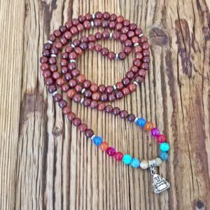 Collier mala 7 chakras