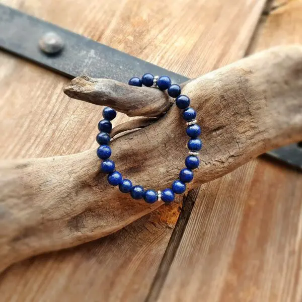 Bracelet en lapis lazuli