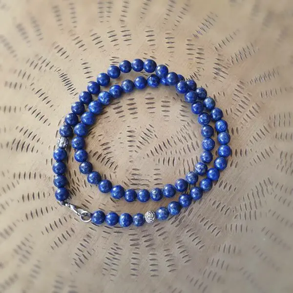 Collier en lapis lazuli AFGHAN