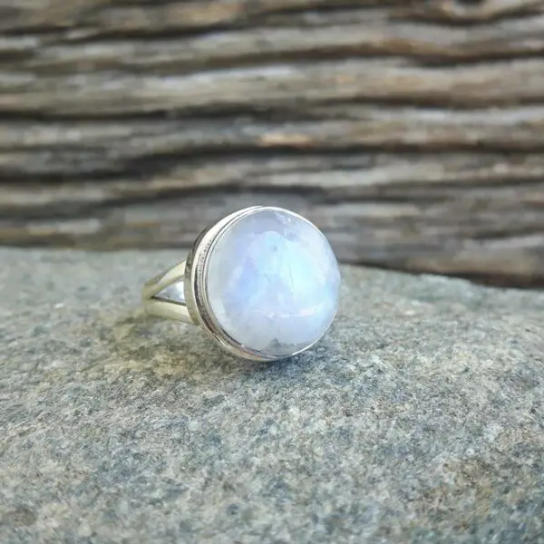 Bague pierre de lune AMAYA