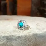 Bague en turquoise MANDALA