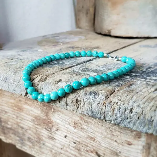 Collier turquoise du Népal