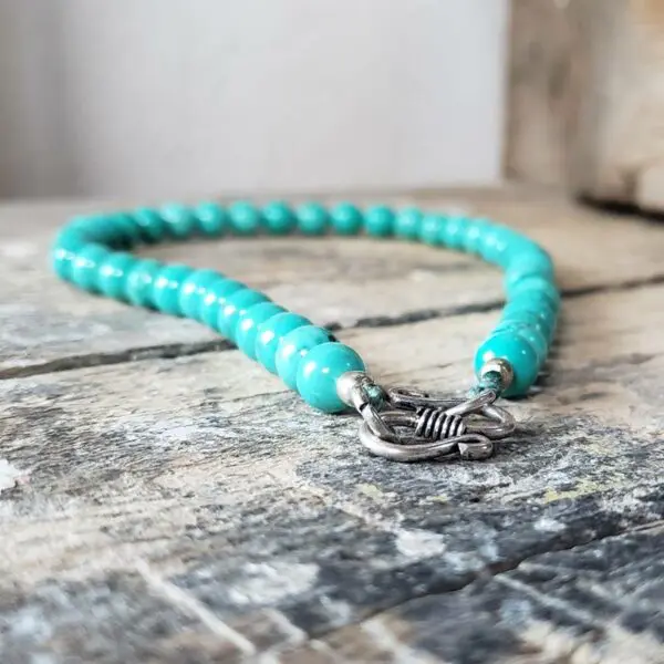 Collier turquoise du Népal