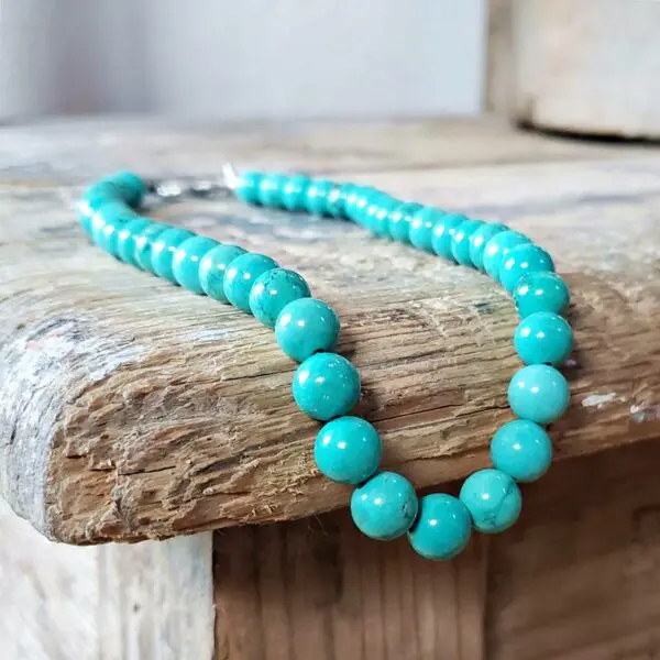 Collier turquoise du Népal