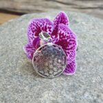 Pendentif fleur de vie argent - Omyoki