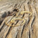 Boucles d'oreilles spirales SOLEIL