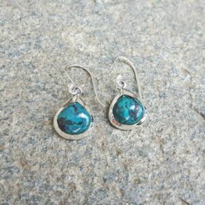 Boucles d'oreilles turquoise gouttes