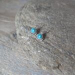 Boucles d'oreilles ethniques en turquoise