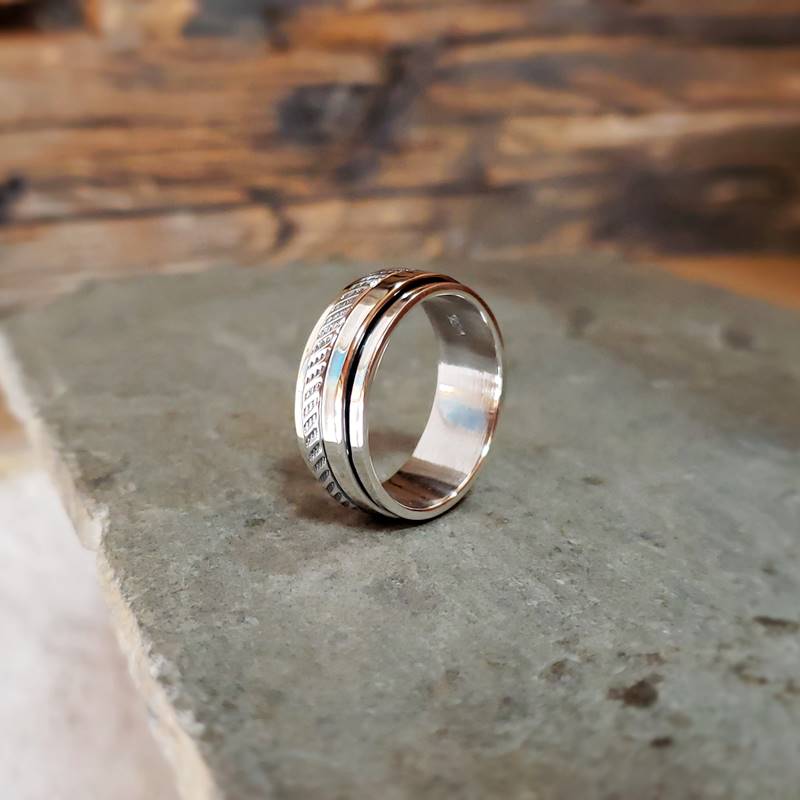 Bague anti stress homme Bague anti stress homme