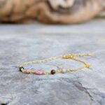 Bracelet tourmaline doré AJMER