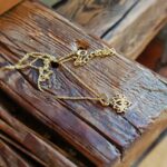 Collier fleur de lotus or