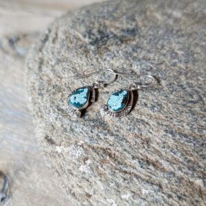 Boucles d'oreilles turquoise KHAMPA