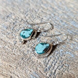 Boucles d'oreilles turquoise KHAMPA