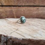 Bague en turquoise naturelle