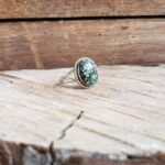 Bague en turquoise naturelle