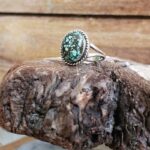 Bague en turquoise naturelle