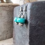 Boucles d'oreilles turquoise YOGI
