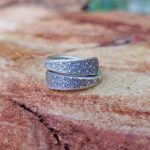 Bague ajustable argent OURSIN