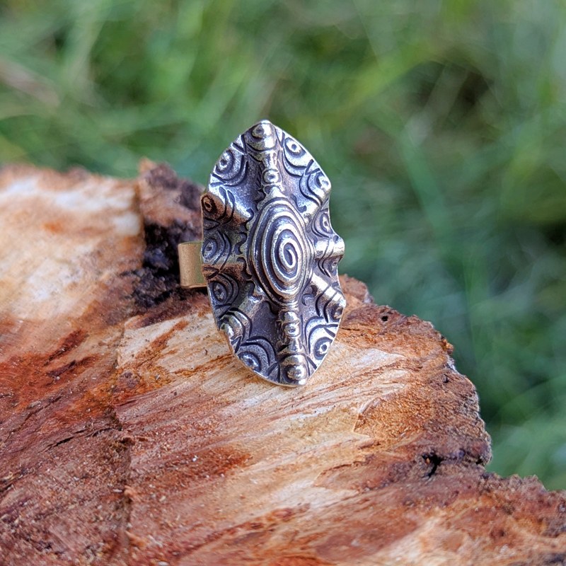 Bague argent ajustable ethnique KWAÏ Bague argent ajustable ethnique KWAÏ