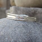 Bracelet argent martelé PATTAYA