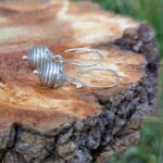 Créoles argent artisanales TERRE DU SIAM