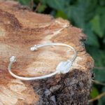 Jonc en argent massif MANGOUSTINE