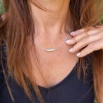 Collier en argent massif artisanal KAREN