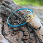 Bracelet fin en pierres naturelles d'apatite