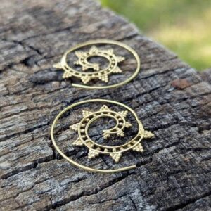 Créoles indiennes dorées